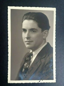 Photo portrait dédicacé Artiste à identifier Théatre opéra 1939 - Picture 1 of 2