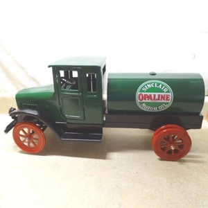Vintage Early Sinclair Opaline Motor Oil Tanker Truck, Restored, 24", Nice - Picture 1 of 24