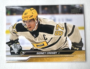 ⭐🦄 2023‐24 Upper Deck Series 1 #138 Sidney Crosby – Pittsburgh Penguins Captain - Imagen 1 de 1