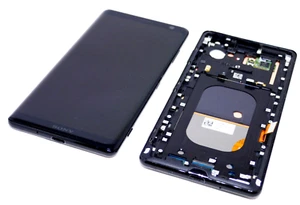 Original Sony Xperia XZ3 H8416 H9436 LCD Pantalla Táctil Marco Marco Negro - Imagen 1 de 8