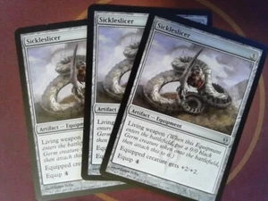 3x Sickleslicer - New Phyrexia - Magic the Gathering MtG Tracked - Picture 1 of 1