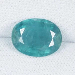 3,60 ct RARO ENORME " VERDE AZUL COLOR GRANDIDIERITA NATURAL Ovalado Ver Vdo BC - Imagen 1 de 2