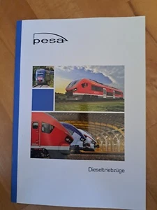 Pesa: Prospekt Dieseltriebzüge - Rarität - - Bild 1 von 3