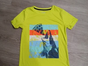 Boy's Solid Short Sleeve Rash Guard Swim Shirt Size M 8-10 Cat and Jack - Picture 1 of 4