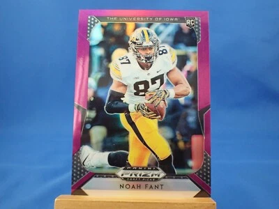 Noah Fant Prizm Draft Picks 2019 RC Rookie Purple Prizm - Image 1 of 2