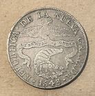 Colombia - 1843 Large Silver 8 Reales - Nice Coin