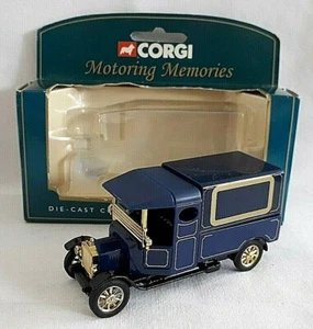 CORGI MOTORING MEMORIES FORD MODEL T BOX VAN DIECAST BOXED - Picture 1 of 3
