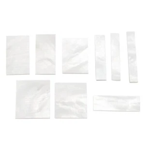 9 PCS White Shell Fingerboard Inlays Material Neck Block For Guitar New - Picture 1 of 11