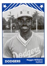 1983 Vero Beach Dodgers TCMA #25 Reggie Williams