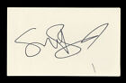Carte d'index authentique signée Sarah Brightman Singer 3x5 dédicacée BAS #AD70122