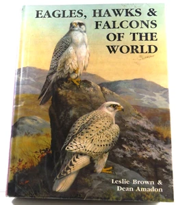 Eagles Hawks Falcons of the World by Leslie Brown still sealed large bird book - Picture 1 of 11