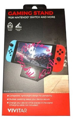NOVO Suporte para Jogos Vivitar para Nintendo Switch e Mais PRESENTE DIVERTIDO 🎁 🎄🎄🎄 - Imagem 1 de 2