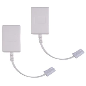 BT Stecker ein ADSL RJ11 Breitband Internet Mikrofilter Splitter 2 Pack, BT7429 - Afbeelding 1 van 6