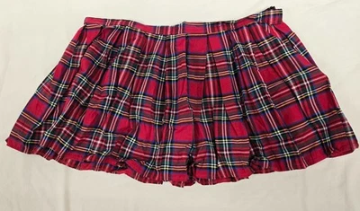 Mujeres Sexy Colegiala Mini Falda a Cuadros 3x/4x Disfraz de Estudiante Lencería más Top Foto 1 de 3