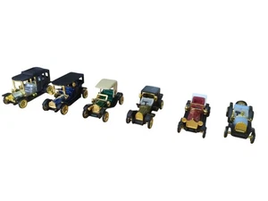 Vintage High Speed Miniature Collectible Old Cars Set Of 6 Free Shipping  - Picture 1 of 8