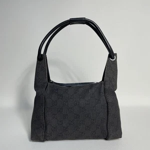 Gucci 2503-103 Gg Canvas Handbag Black m2_0713 - Picture 1 of 9