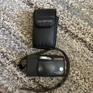 Olympus Infinity Mini DLX 35mm Weatherproof Lightweight Camera, For Parts Case - Picture 1 of 14