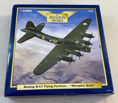 Boeing B-17 Flying Fortress Long Range Bomber Plane Aviation Corgi 1:144 AA31104 - Image 1 of 4
