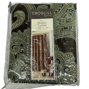 Croscill Home Shower Curtain Royalton 72" W by 75" L NEW in Package - Picture 1 of 7