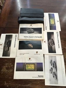 2008 PORSCHE CAYENNE Complete Owners Manual Set With Case For S-Turbo-GTS.OEM. U - Picture 1 of 9