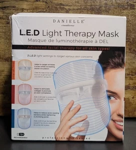 Danielle 3 setting LED Light Therapy Mask, Orange,Red,Blue, Wrinkles,Scars ect. - Picture 1 of 10