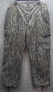 VTG Liberty Realtree Camo Hunting Pants Multicolor Cotton Blend Pockets Men XL - Picture 1 of 7