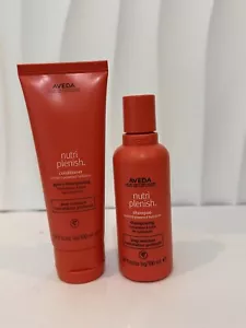Champú y acondicionador hidratante para cabello Aveda Nutriplenish hidratación profunda 3,4 oz ea - Imagen 1 de 2