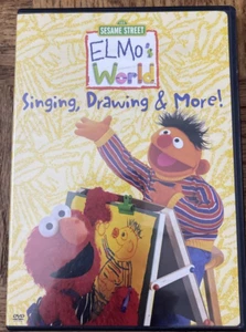 Sesame Street Elmos World Singing Drawing And More DVD-Rare-SHIPS N 24 HOURS - Picture 1 of 5