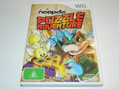 Neopets Puzzle Adventure Nintendo Wii Game Complete - Image 1 of 3