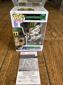 Funko Pop! #1245 Movies: Leprechaun Signed By Warwick Davis JSA COA Horror - Picture 1 of 10