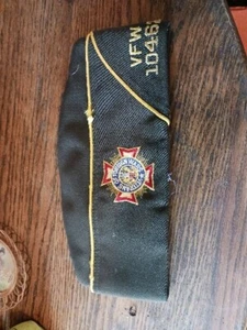 Sombrero Militar VFW Veteranos Post Commander 1988-90 PA Talla 7 - Imagen 1 de 3