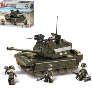 Sluban M38-B6500 Army Leading Tank,Multicolor,Small - Picture 1 of 8