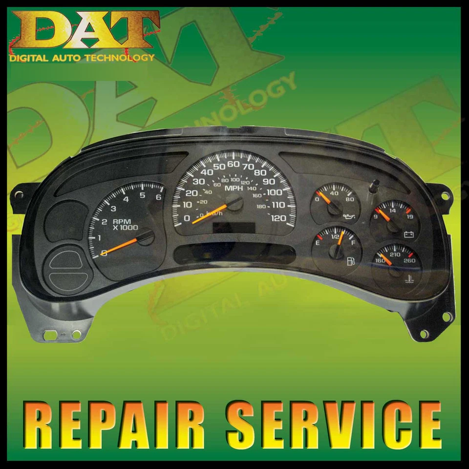 03 04 06 REPARACIÓN RACIMO VELOCÍMETRO AVALANCHA CHEVY SILVERADO TAHOE Foto 1 de 1