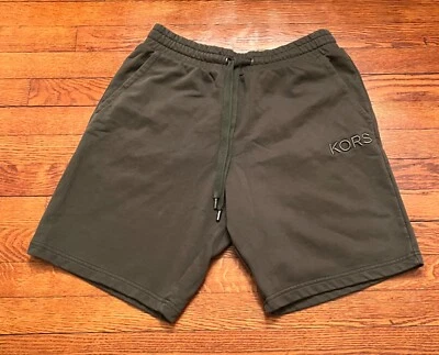 Pantalones Cortos MICHAEL KORS Para Hombre Interior Tela Tery CONCRETO/GRIS OSCURO/GRIS Medianos Foto 1 de 4