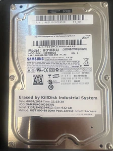 Samsung Spinpoint Internal 1 TB 7200RPM 3.5" (HD103UJ) HDD - Picture 1 of 1