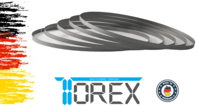 TOREX 5 x Bimetall Sägeband 733 x 13 x 0,5 mm 24 ZpZ 06012A0400 Bosch 2608649000