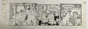 Gil Thorp original comic strip art for 12/26/61 Jack Berrill BASKETBALL - Picture 1 of 1