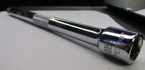 Cornwell Blue Power CBPE310WT 1/2" Drive 10" Long Knurled Chrome Extension - Picture 1 of 1