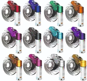 Brake Caliper aerosol Paint Spray Heat Resistant High Temp Gloss,Satin,Matt - Picture 1 of 43