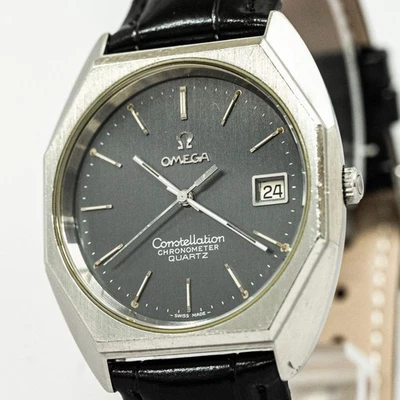 *Working Needs Repair* OMEGA Constellation Cal.1343 Quartz Push Chronometer Mens - Image 1 of 4