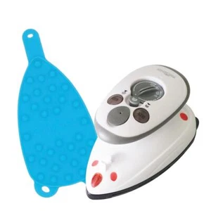 Phönix Reisebügeleisen und Ablage im Set hellblau - Bild 1 von 1