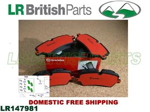 LAND ROVER REAR BRAKE PADS RANGE ROVER 13-16 RANGE ROVER SPORT 14-16 LR147981 - Picture 1 of 6