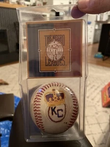 Negro Leagues Kansas City Monarchs Fotoball Gedenkball ungeöffnet Baseball - Bild 1 von 5