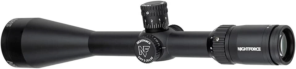 NIGHTFORCE SHV 5-20x56mm ZeroSet Riflescope MOAR 20 MOA Center Illumination - Image 1 of 4