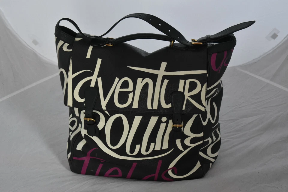 Burberry Prorsum Leather Navy Book Covers & Chatwin Holdall Travel Satchel Bag - Image 1 of 4