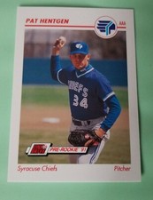 1991 Line Drive AAA #505 Pat Hentgen - Syracuse Chiefs 