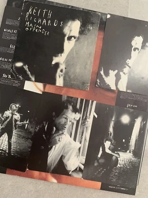 Keith Richards RARE 1992 LP original Main Offender w/ RARE promo cards Cassette - Image 1 of 4