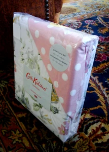 NEW Cath Kidston London QUEEN DUVET Set PEMBROKE ROSE Floral 100% Cotton Percale