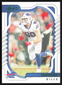 2022 Panini Absolute Green Dawson Knox #26 Buffalo Bills - Picture 1 of 2