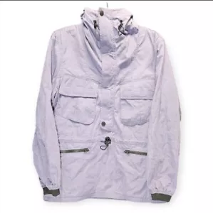 Abercrombie & Fitch Jacket Womens XS X Small Purple Anorak Hooded Vintage New - Picture 1 of 8